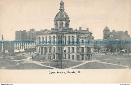 R018561 Court House. Peoria III. W. G. Puntham