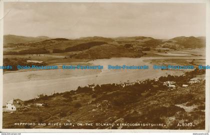 R022183 Kippford and River Urr. On the Solway. Kirkcudbrightshire. Valentine. No