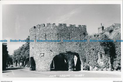 R022936 Five Arches. Tenby. RP