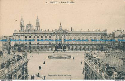 R027875 Nancy. Place Stanislas. Reunies de Nancy. No 2