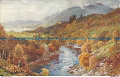 R029066 Argyllshire. River Awe. Tuck. Oilette. No 7345. 1905