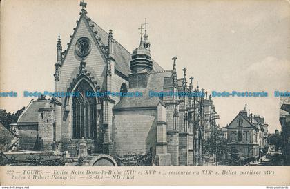 R031726 Tours. Eglise Notre Dame la Riche. No 322