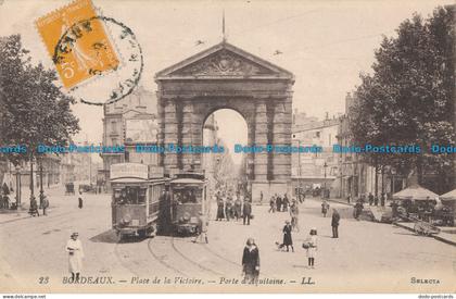R031962 Bordeaux. Place de la Victoire. Porte d Aquitaine. Levy Fils. No 23