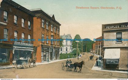 R032125 Strathcona Square. Sherbrooke. P. Q. Valentine. 1911