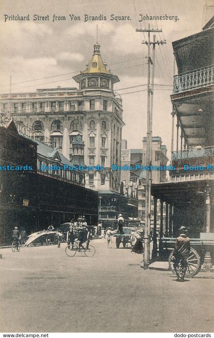 R032216 Pritchard Street from Van Brandis Square. Johannesburg. B. Hopkins