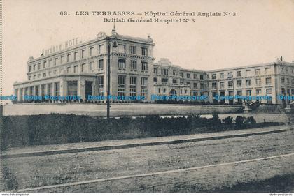 R033339 Les Terrasses. Hopital General Anglais. 1918