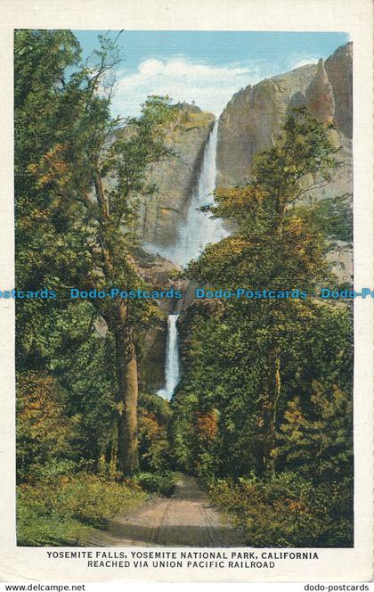 R034140 Yosemite Falls Yosemite National Park. California Reached Via Union Paci