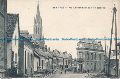R034881 Beauval. Rue Charles Saint et Hotel National