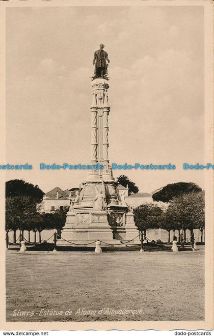 R038672 Sintra. Estatua de Afonso d Albuquerque