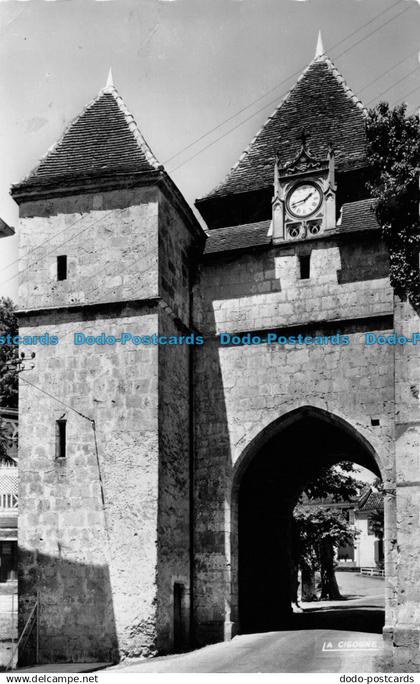 R044018 Barbotan les Thermes. Le Porche. La Cigogne