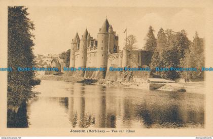 R046362 Josselin. Vue sur l Oust