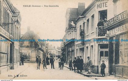 R047189 Nesle. Rue Gambetta. B. Hopkins