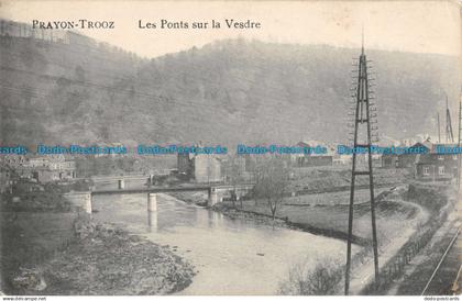 R053723 Prayon Trooz. Les Ponts sur la Vesdre. Jules Magnes