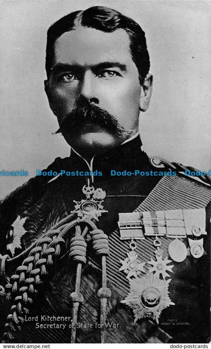 R055833 Lord Kitchener Secretary of State for War. Valentine