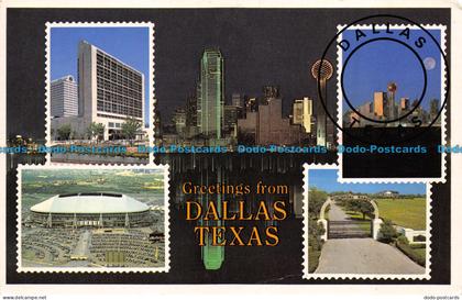 R063678 Greetings from Dallas Texas. Multi view. 1990