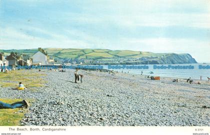 R068074 The Beach Borth. Cardiganshire. Dennis. 1983