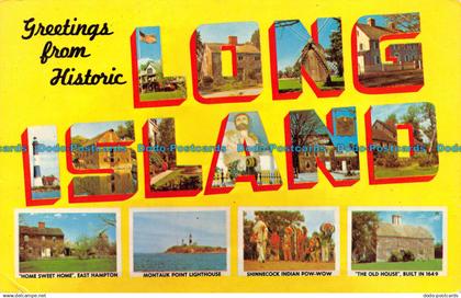 R069059 Greetings from Historic Long Island. Multi view