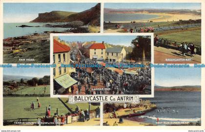 R069691 Ballycastle. Co. Antrim. Multi view. Gordon