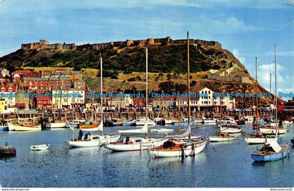 R071534 Yacht Anchorage and Castle Hill. Scarborough. Webster. 1960