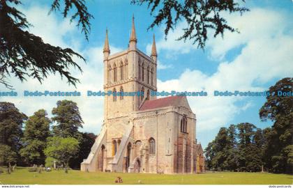 R073997 The Abbey. Pershore. 1970