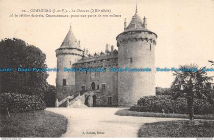 R075604 Combourg. Le Chateau. J. Rouxel. Dinan