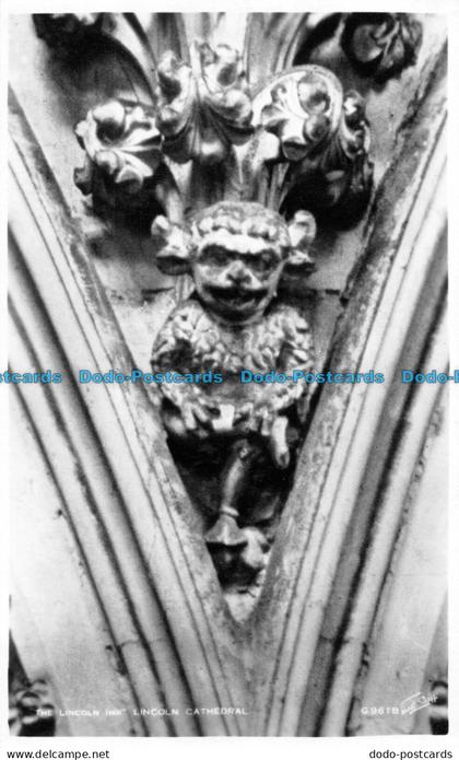 R075874 The Lincoln Imp. Lincoln Cathedral. Walter Scott. RP