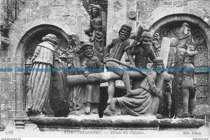 R084697 Saint Thegonnec. Detail du Calvaire. ND. No 1783