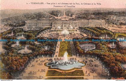 R089460 Versailles. Panorama of Versailles. Cosee