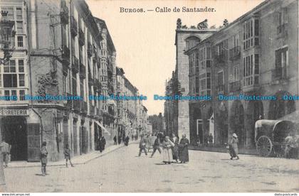 R093426 Burgos. Calle de Santander