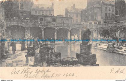 R096786 Bath. Roman Bath. 1903