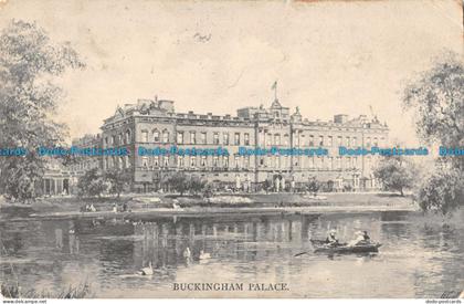 R097901 Buckingham Palace. Hills. 1904