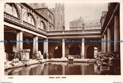 R109504 Roman Bath. Bath. Kingsway. RP