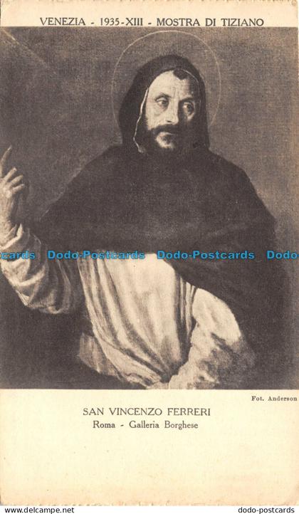 R113664 Postcard. San Vincenzo Ferreri. Anderson. B. Hopkins