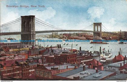 R119570 Brooklyn Bridge. New York