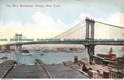 R119571 The New Manhattan Bridge. New York