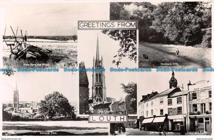 R126302 Greetings from Louth. Multi view. Frith