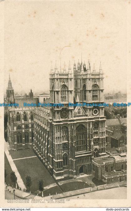 R132077 Westminster Abbey from Dome of Westminster Central Buildings