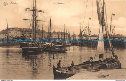 R132711 Anvers. Les Bassins. Nels. B. Hopkins