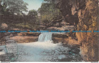 R132822 Falls in Canyon McCormicks Creek Canyon State Park. Spencer Indiana. The