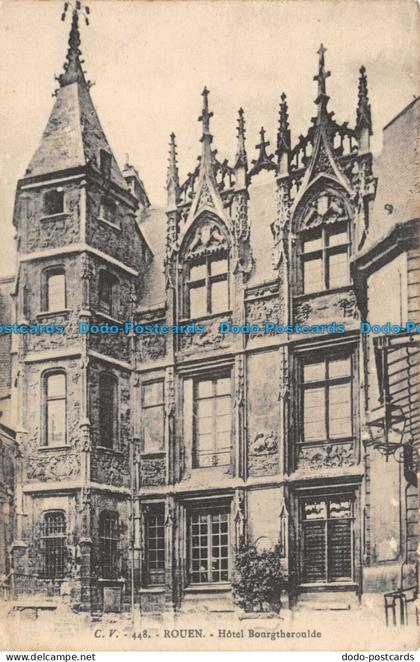 R138844 C. V. 448. Rouen. Hotel Bourgtheroulde