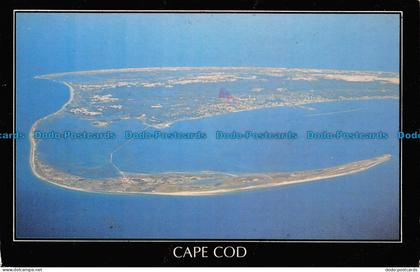 R143785 Cape Cod. Massachusetts. Provincetown and the tip of Cape Cod. Plastichr