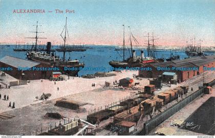 R144202 Alexandria. The Port