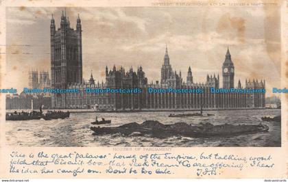 R147499 Houses of Parliament. 1906