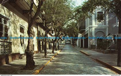 R151592 Typical Street Scene. San Juan Puerto Rico. Leading to Fortaleza. Rahola