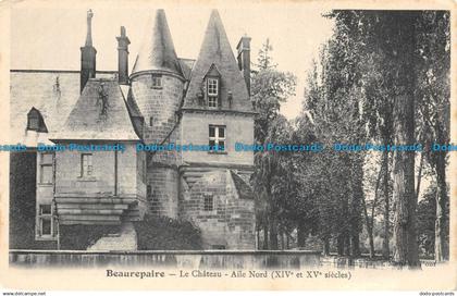 R156853 Beaurepaire. Le Chateau. Aile Nord