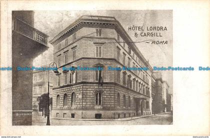 R158208 Hotel Londra and Cargill. Roma