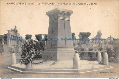 R159122 Bourg la Reine. Le Monument aux Morts de la Grande Guerre