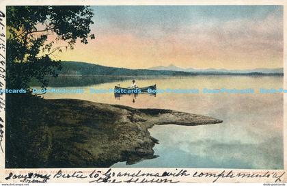 R169119 Round Lake. Adirondack Mountains. 1905