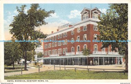 R173532 Hotel Warwick. Newport News. Va. Griffith Photo. Louis Kaufmann