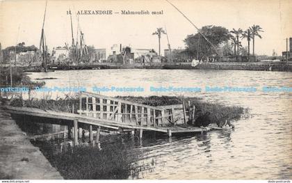 R173698 Alexandrie. Mahmoudieh canal. P. Coustoulides Alexandrie